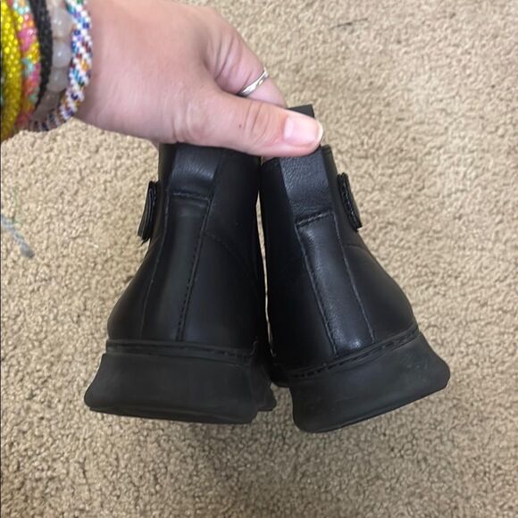 Black Ankle Boots VIONIC fresh Kaufman size 7 (EUR38) Chelsea women’s - Picture 8 of 11